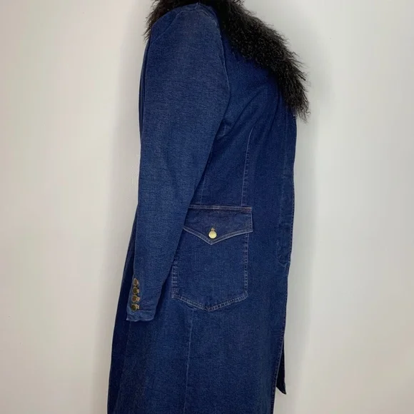 Dana Buchman Denim Jacket - Picture 3 of 4